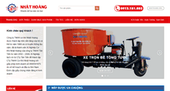 Desktop Screenshot of cokhinhathoang.com